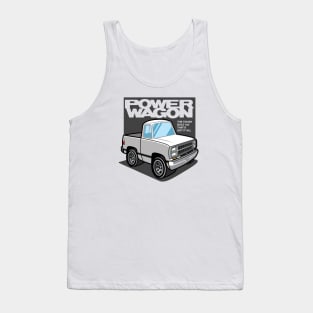 White - Power Wagon (1980) Tank Top